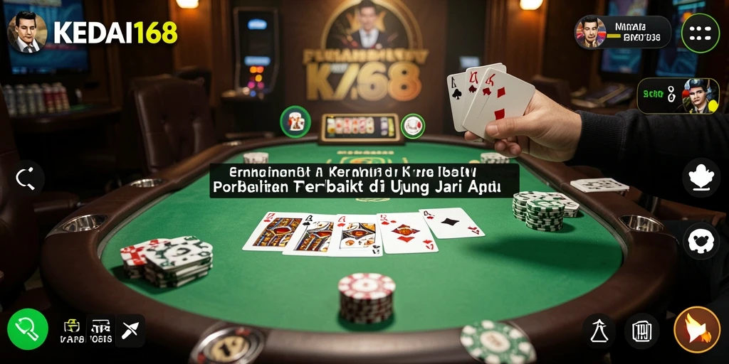 Tampilan gameplay seru di KEDAI168 dengan variasi Poker menarik.