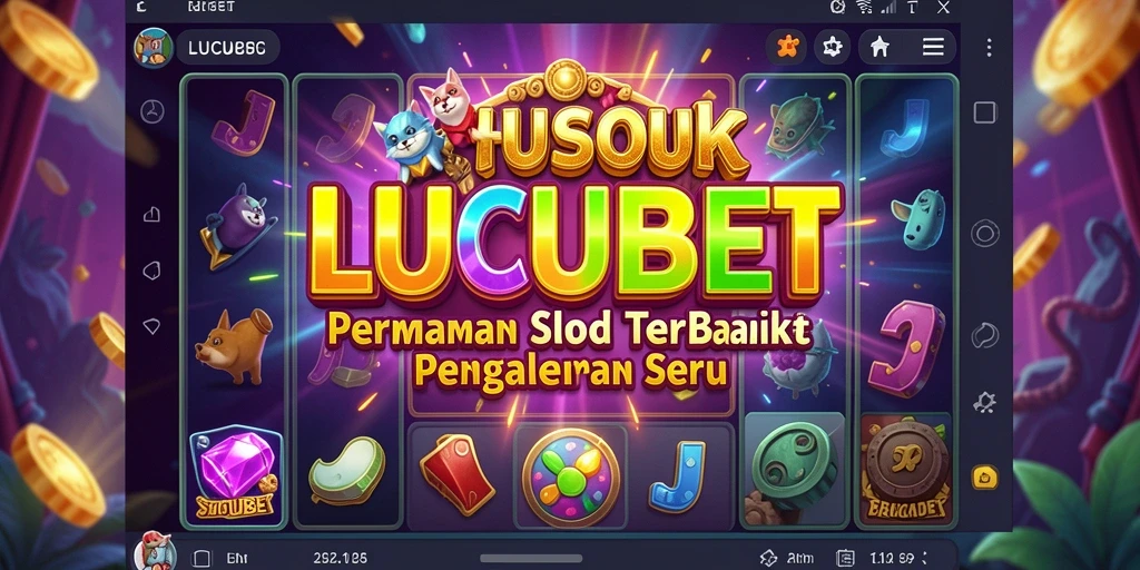 Screenshot gameplay LUCUBET menampilkan keseruan permainan Slot yang mendebarkan.